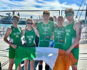 Para Triathletes in Malaga, 2023. Credit: Triathlon Ireland