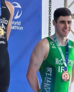 Luke McCarron takes bronze at Asia Triathlon Cup Chennai 2025, photo credit: Triathlon Ireland