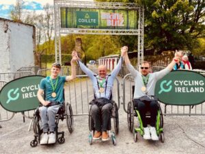 Irish Adaptive Mountain Bike Race, 2024. Credit: Cycling Ireland