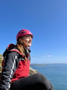 Laura McEvoy conquers Rathlin Head one year on from a devastating car accident