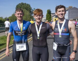 Donal Mongey, Christopher Horgan and Ronan Potterton. Credit: Damien Jackson