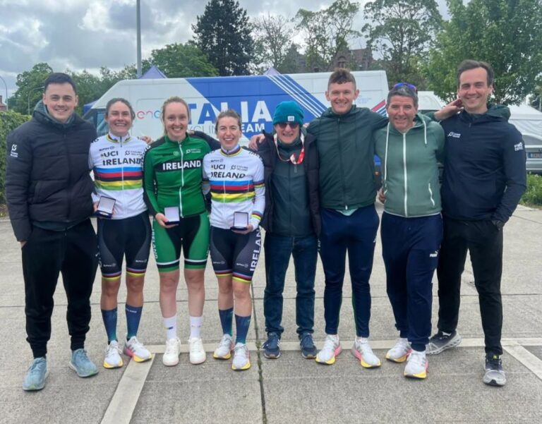 UCI Para-cycling Road World Cup Team, Belgium, May 2025. Credit: Paralympics Ireland