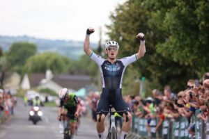 Rory Townsend takes the National Road Title 2025. Credit: Cycling Ireland