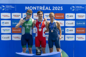 Tom Williamson takes silver at World Triathlon Para Series Montreal. Credit: World Triathlon