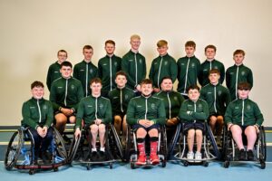 Team Ireland for the 2025 European Para Youth Games. Credit: Paralympics Ireland