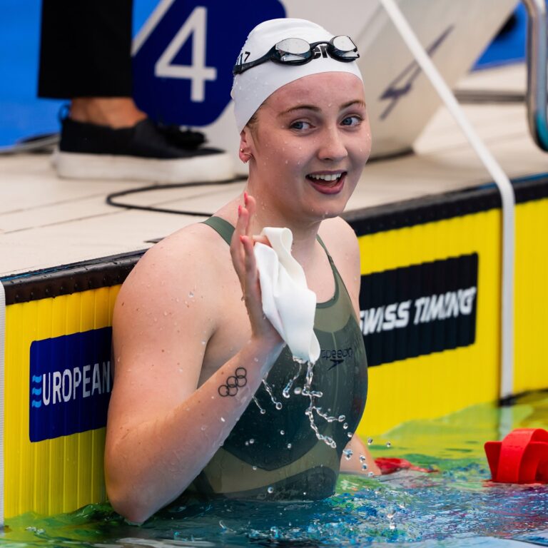 Grace Davison Bronze 200 IM European Aquatics Junior Swimming Championships – Šamorín, July 2025 Credit: Swim Ireland