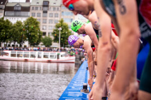 James Edgar in action for Ireland, Credit: World Triathlon