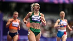 Orla Comerford in action at the Paris 2024 Paralympic Games. Credit: Paralympics Ireland