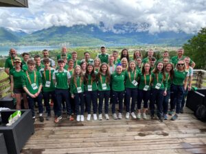 Euros Mountain Running Squad 2025. Credit: Irish Mountain Running Association