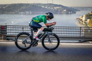 Irish in action at the 2025 European Sprint & Standard Championships Istanbul. Credit: Evren Kalinbacak via the Turkish Triathlon Federation