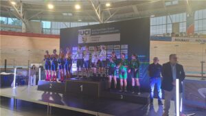 Irish Riders take six medals at the Masters Track World Championships in France. Credit: Cycling Ireland