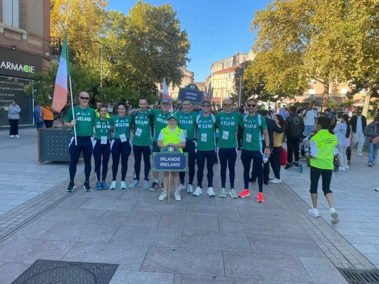 Team Ireland at the IAU 24 Hour World Championships. Credit: Esther O'Leary, via Athletics Ireland