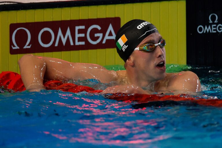 Daniel Wiffen, European Short Course Championships 2025. Credit: Swim Ireland