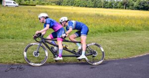Cycling Ireland Tandem Pilot Image. Credit: Sean Rowe via Cycling Ireland