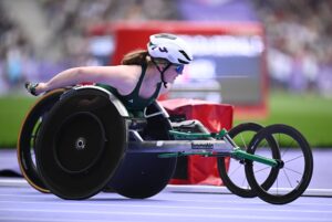 Shauna Bocquet in action. Credit: Paralympics Ireland