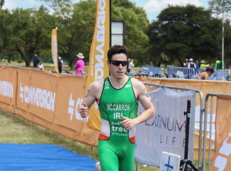 McCarron in action at Ebotse 2026, credit: Athlete's instagram, photographer TBC